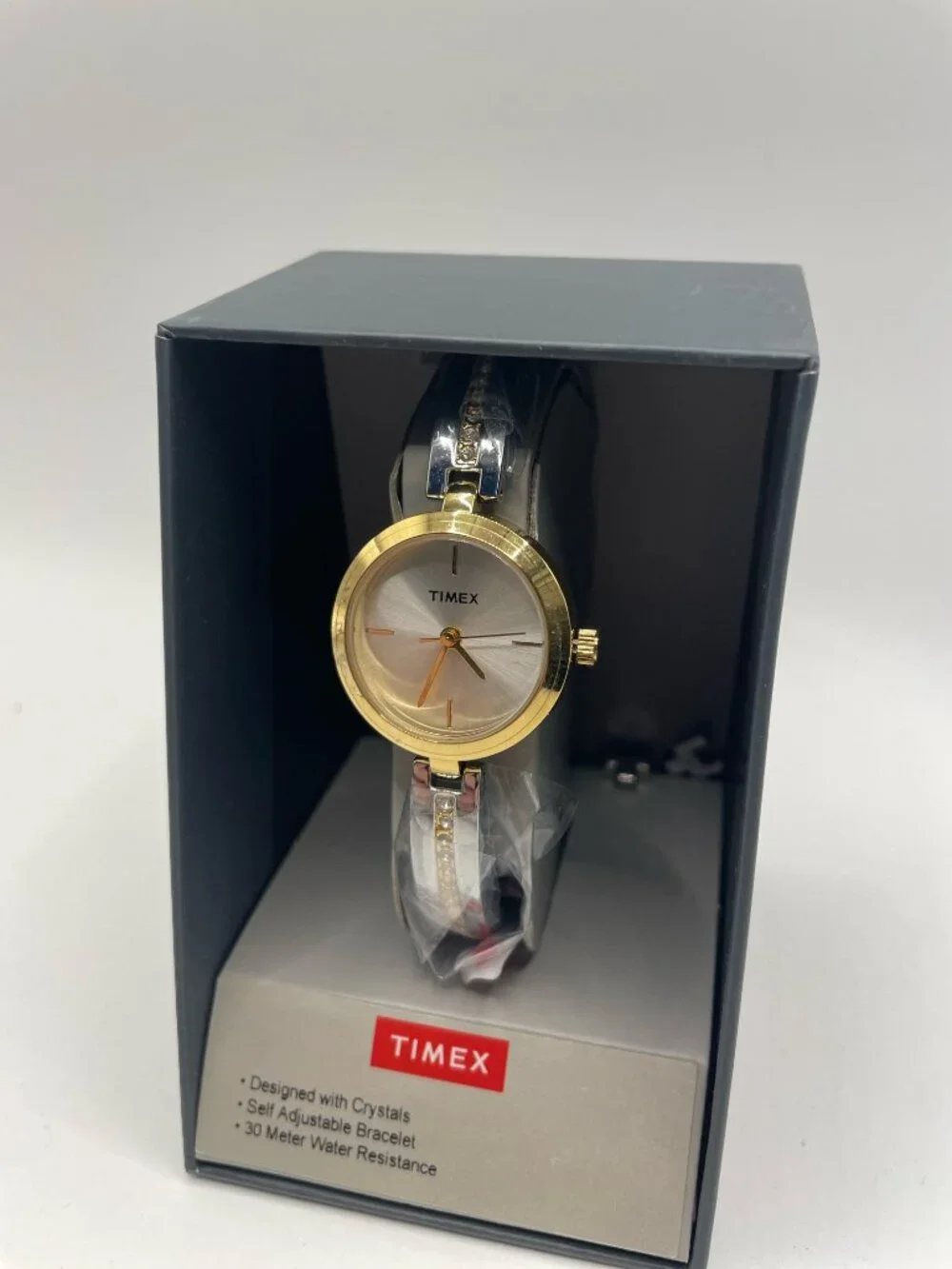 Timex Womens Bracelet Watch Main Street Two Tone TW2W96200JT